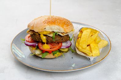 Burger falafel
